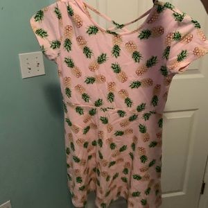 Forever21 Girls Pineapple Dress